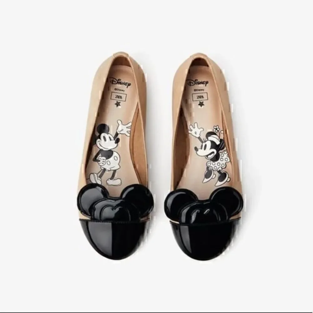 ZARA MINNIE MOUSE ©DISNEY BALLET FLATS
